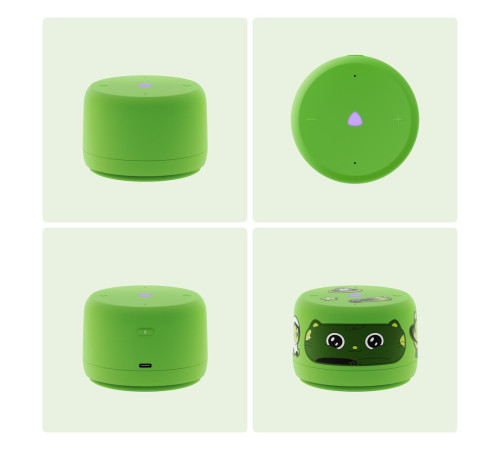 Умная колонка Яндекс Станция Лайт 2 без часов зеленый