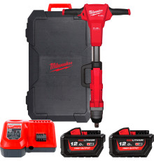 Гайковерт Milwaukee M18 FUEL M18FHIWF1R-122C 4933493141 с 2-мя АКБ, кейс