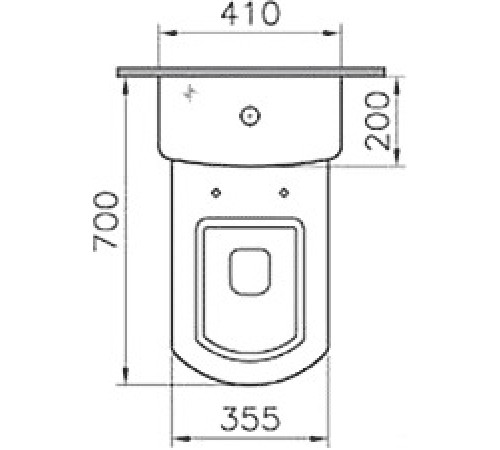 Унитаз Vitra Serenada [9722B003-7203]