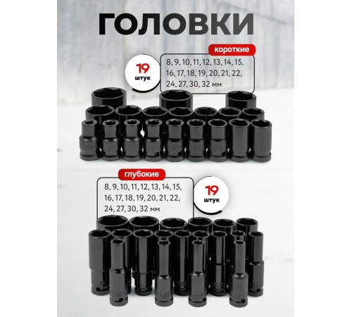 Универсальный набор инструментов ForceKraft FK-6431-5MPB 62299