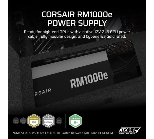 Блок питания Corsair RM1000e CP-9020297-EU