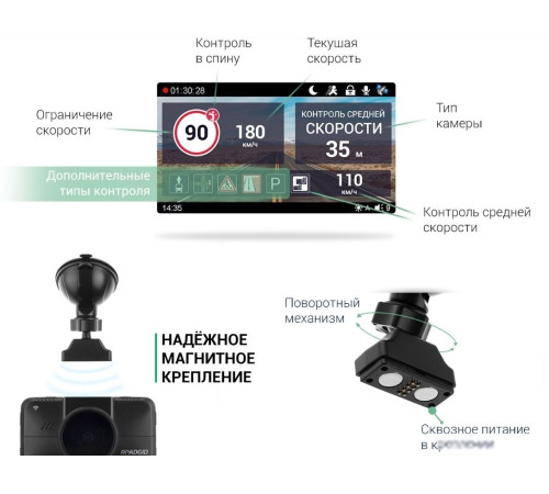 Видеорегистратор Roadgid CityGo 3 WI-FI 2CH