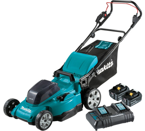 Газонокосилка Makita DLM480CT2 с 2-мя АКБ
