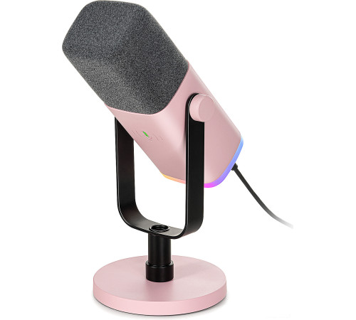 Проводной микрофон FIFINE AM8 розовый