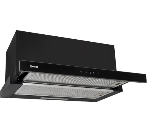 Кухонная вытяжка ZorG Turbo 1260 60 S черный