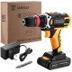 Дрель-шуруповерт Deko DKCD20FU-Li SET 1 063-4176 с 1-им АКБ