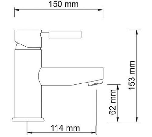 Смеситель Wasserkraft Wern 4203