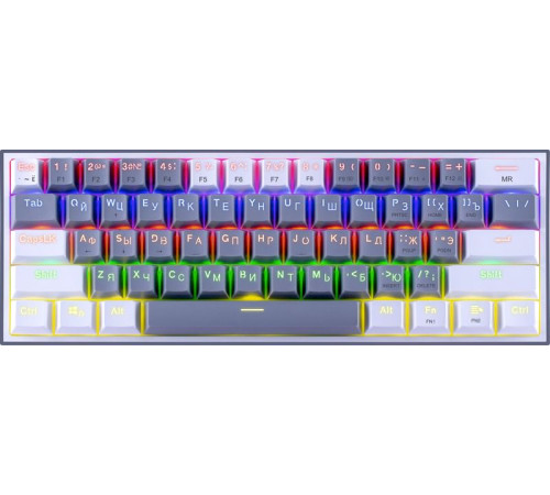 Клавиатура Redragon Fizz серый/белый