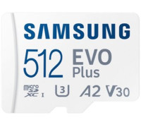 Карта памяти Samsung EVO Plus 2024 microSDXC 512GB с адаптером