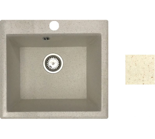 Кухонная мойка БелЭворс Mini бежевый, без сифона