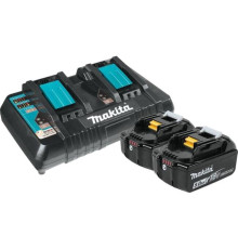 Аккумулятор с зарядным устройством Makita BL1850B + DC18RD 191L75-3 18В/5 Ah + 7.2-18В