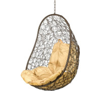 Подвесное кресло BiGarden Easy BS без стойки коричневый/бежевый