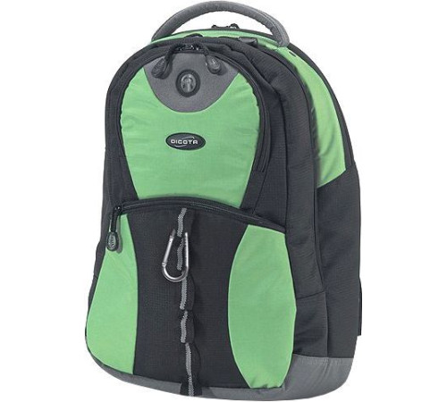 Городской рюкзак DICOTA Mission N11638N черный/зеленый