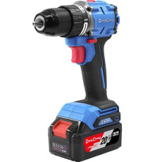 Ударная дрель-шуруповерт DongCheng DCJZ2060i Type EM с 2-мя АКБ, кейс