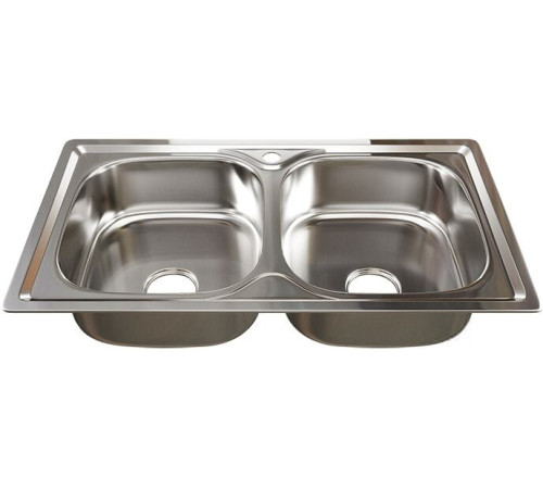 Кухонная мойка Mixline 532312 полированная, 0.8 мм