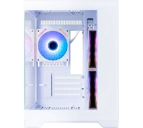 Корпус 1stPlayer MV6-TRANSPARENT ARGB белый