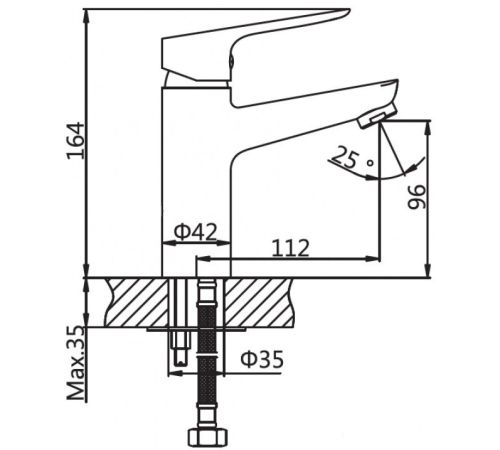 Смеситель AV Engineering AVFAW1-A429