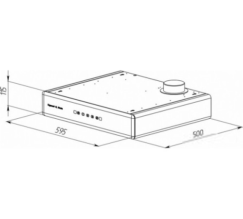 Кухонная вытяжка Zigmund & Shtain K 009.4 B