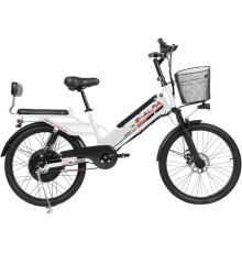 Электровелосипед SameBike Е-Alfa New SB-E-ALFA350-36/10 белый
