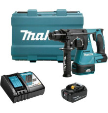 Перфоратор Makita DHR242RT с 1-им АКБ, кейс