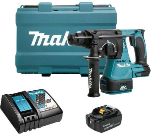 Перфоратор Makita DHR242RT с 1-им АКБ, кейс