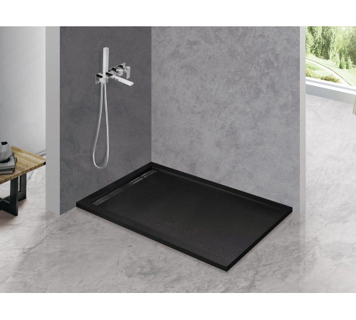 Душевой поддон Cezares TRAY-AS-AH-120/90-30-NERO 120x90