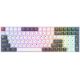Клавиатура Royal Kludge RK100 RGB белый/серый, RK Brown