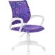 Компьютерное кресло Бюрократ Burokids 1W 1920838 фиолетовый Sticks 08/пластик белый