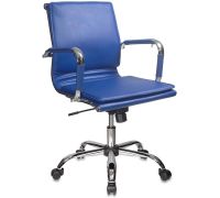 Кресло Бюрократ CH-993-Low/Blue синий