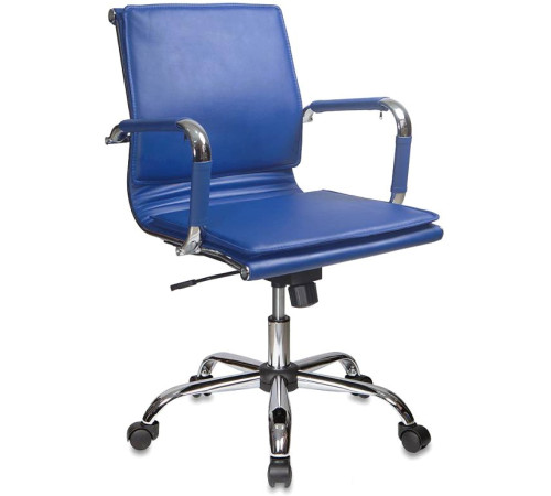 Кресло Бюрократ CH-993-Low/Blue синий