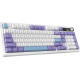 Клавиатура Ajazz AK980 V2 фиолетовый/белый/синий, Ajazz Gift