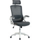 Офисное кресло Mio Tesoro Форли AF-C4231 серый/белый