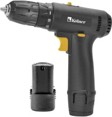 Дрель-шуруповерт Kolner KCD 12/2L с 2-мя АКБ