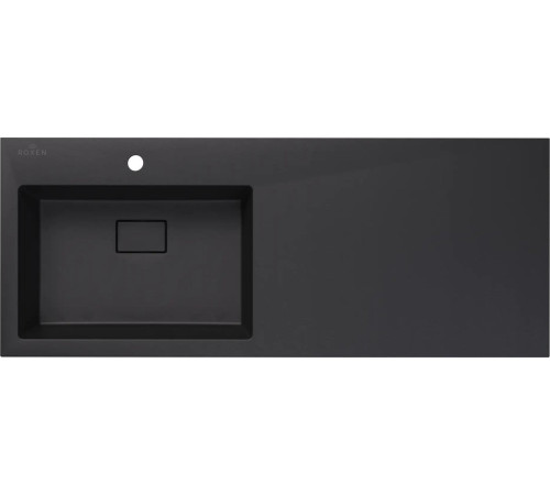 Умывальник Roxen Faber 120L black 30010120L-B