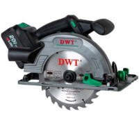 Дисковая циркулярная пила DWT AHKP-20-165 DN-4 BMC с 2-мя АКБ, кейс