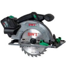 Дисковая циркулярная пила DWT AHKP-20-165 DN-4 BMC с 2-мя АКБ, кейс
