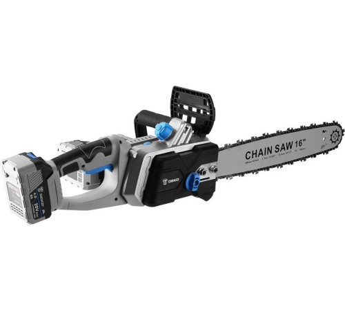 Аккумуляторная пила Deko DKCHS 40 PRO 083-2002 с 2-мя АКБ