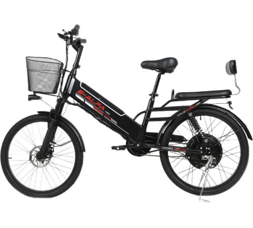 Электровелосипед SameBike Е-Alfa New SB-E-ALFA500-48/13 черный