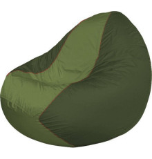 Кресло-мешок Flagman Classic К2.1-219 оливковый темный/оливковый