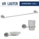 Набор аксессуаров для ванной Lauter 21TS20115 + 21TS20113 + 21TS2013 Chrome, 3 предмета