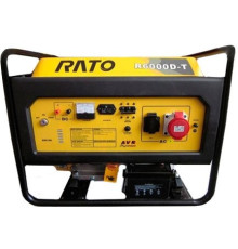 Бензиновый генератор  Rato R6000D-T