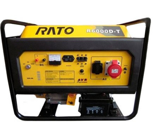 Бензиновый генератор  Rato R6000D-T
