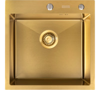 Кухонная мойка ARFEKA Eco AR 500*500 Golden PVD Nano