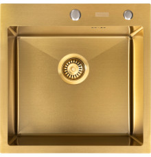 Кухонная мойка ARFEKA Eco AR 500*500 Golden PVD Nano
