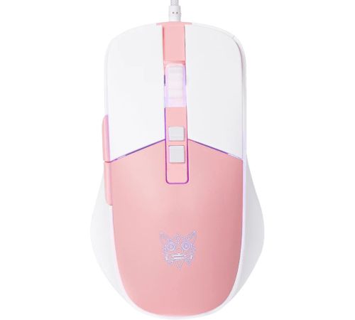Игровая мышь Onikuma CW916 Milky Pink