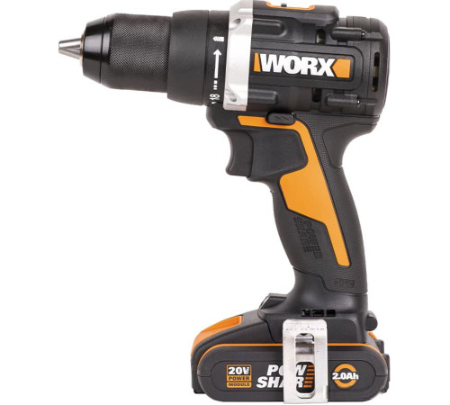 Дрель-шуруповерт Worx WX102 с 2-мя АКБ, кейс