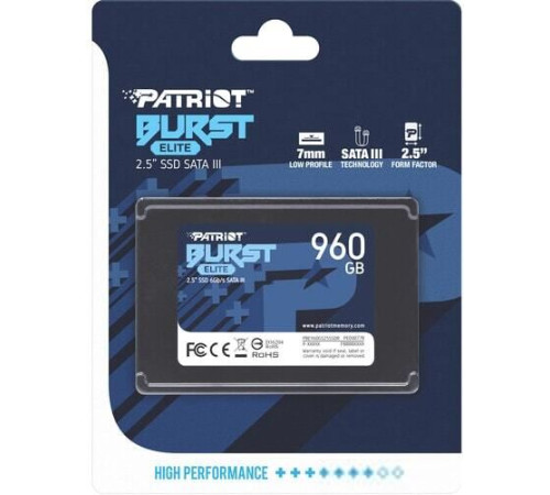 SSD Patriot Burst Elite 960GB PBE960GS25SSDR