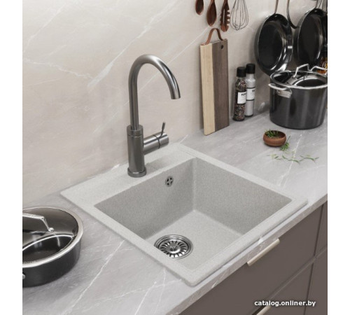Кухонная мойка Mixline ML-GM28 552098 серый