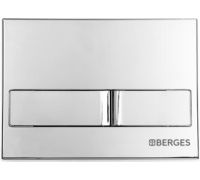 Панель смыва Berges Wasserhaus Novum L3 глянцевый хром
