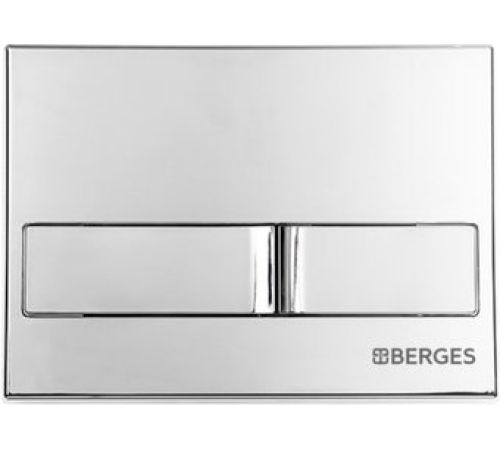 Панель смыва Berges Wasserhaus Novum L3 глянцевый хром